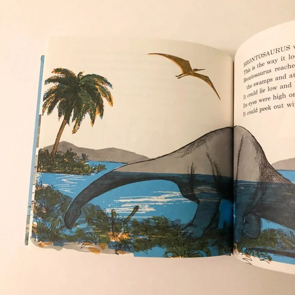 Vintage 1969 My Visit to the  Dinosaurs by Aliki Science Book - Picture 12 of 16